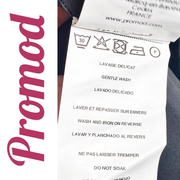 PROMOD VINTAGE HOUNDSTOOTH FAUX LEATHER MINI SKIRT GRUNGE OFFICE, SIZE 8 - Picture 8 of 12